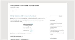 Desktop Screenshot of biochem.co